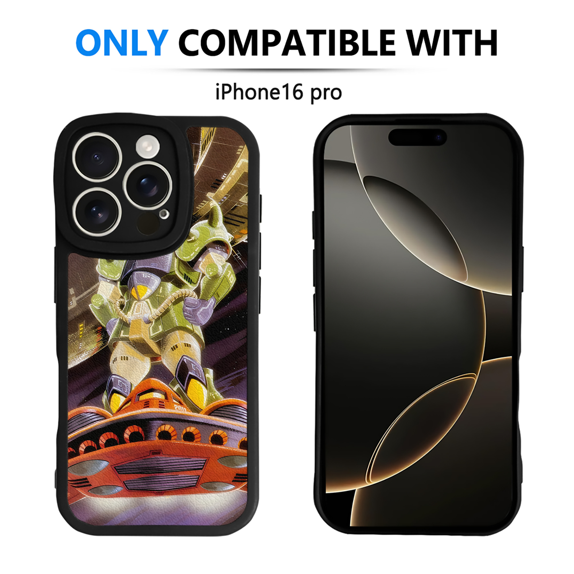 （画像用） 機動戦士ガンダム Mobile Suit Gundam 【iPhone 16シリーズ対応】シリコンスマホケース（レザー調） 材質：シリコン